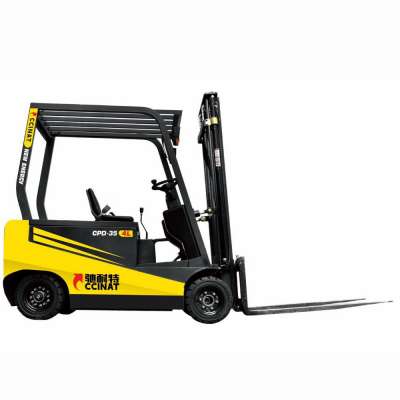 Factory directly sell mini electric forklift 3.5ton forklift with four wheels