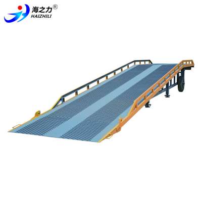 10T loading capacity Warehouse Truck Mobile Container Loading Dock Ramps