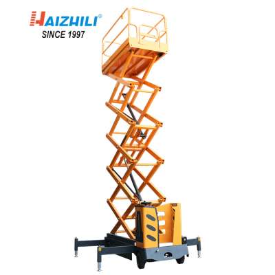 500kg hydraulic vertical platform lift for construction