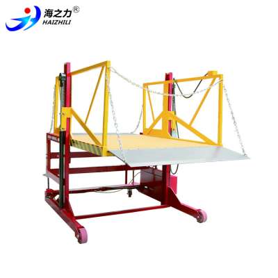 High quality Hydraulic assembling platform portable truck ramp lift