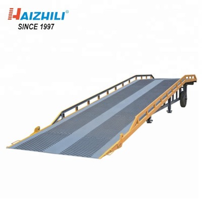 Hot selling china 10 ton mechanical container unloading ramp for truck