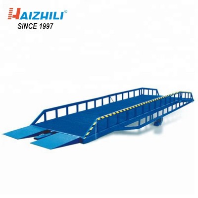 Steel Adjustable Mobile Loading Dock Car Ramps For Trailers