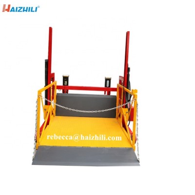 China portable truck ramp lift 2000kg mobile dock platform with cheap price