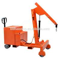 Electric single arm crane