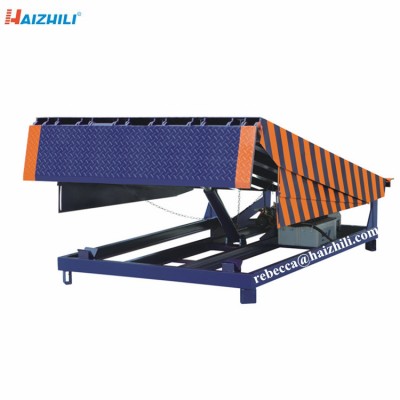 6000kg portable hydraulic electric dock leveler